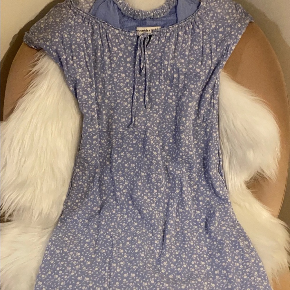 Mini dress.. above the knee